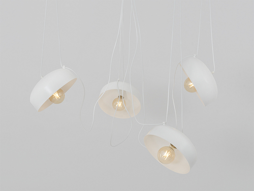 Verifica Lampa suspendată POPO FLAT L 4 - alb