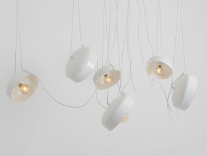 Lampa suspendată POPO FLAT L 6 - alb small 3