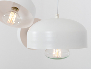 Lampa suspendată POPO FLAT 4 - alb small 4