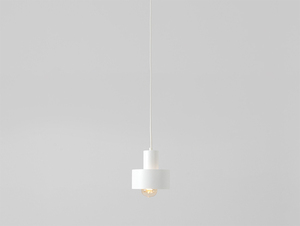 Lampa suspendată FAY 1 S - alb small 0