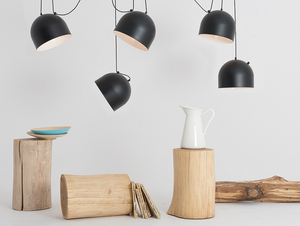 Lampa suspendată POPO L 6 - negru small 1
