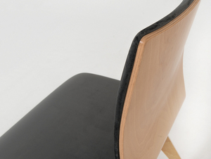 Scaun CustomForm ROEN – gri-bej RV96, fag natural small 4
