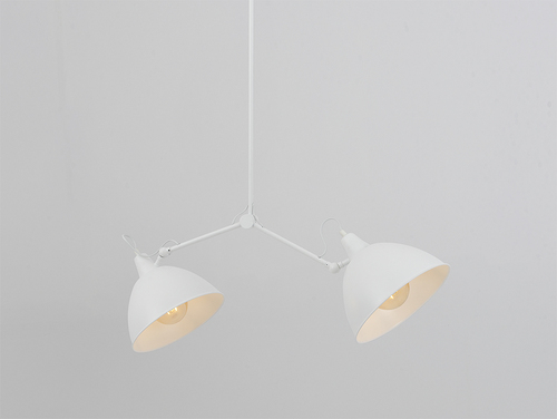 Verifica Lampa suspendată COBEN TWO HEAD - alb