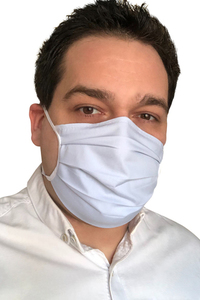 Alb - măști de filtru din bumbac reutilizabile 5 bucăți small 5