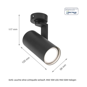 Madara Mini II Gu10 Base Negru small 7