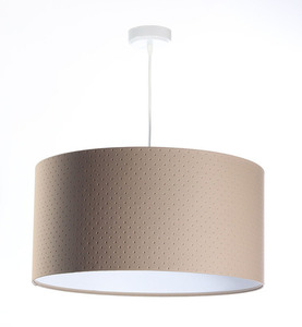 Lampa suspendată deasupra pielii E27 60W matlasate, bej, alb 0 Lampa suspendată deasupra pielii E27 60W matlasate, bej, alb small 0