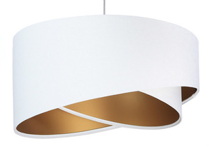 Lampă albă Elegance 60W E27 suspendată, velur, aur 4 Lampă albă Elegance 60W E27 suspendată, velur, aur small 4