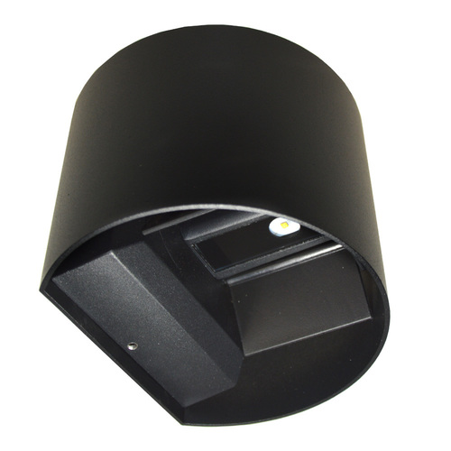 Verifica Lampa de perete pe fatada LED Kreo 2x3w rotund 4000K negru Kreo 2x3w 4000K unghi de iluminare reglabil