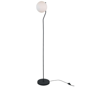 Lampă de podea Italux Carimi E27 antracit, sticlă și oțel, FL-3300-1-BK small 1