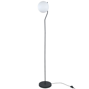 Lampă de podea Italux Carimi E27 antracit, sticlă și oțel, FL-3300-1-BK small 0