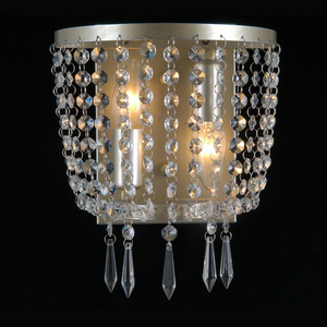 Lampă de perete Italux Cortina 2xE14 alamă sticlă cristal WL-30138-2 small 2