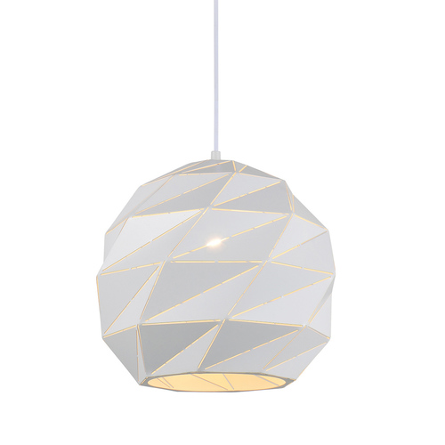Verifica Lampa suspendată Italux Palermo alb E27 Ø32 cm PND-2424-1L-WH