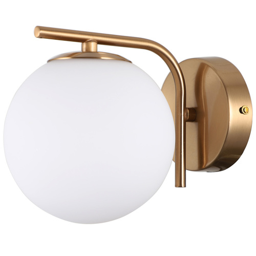 Verifica Aplica de perete Italux Raddi aurie 15 cm LED G9 WL-5510-1-HBR