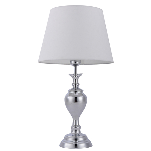 Verifica Lampă de birou Italux Etien alb crom E27 TB-7730-1