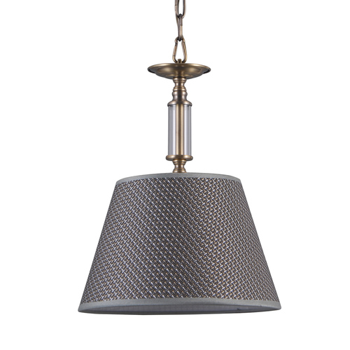 Verifica Lampă suspendată Italux Zanobi gri maro E14 27 cm PND-43272-1