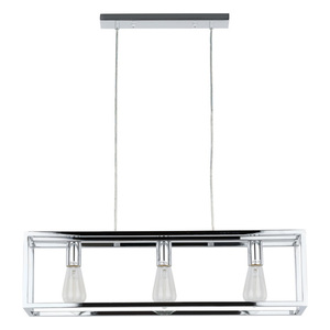Lustră suspendată Italux Sigalo 3xE27 crom metal MD-BR4367-D3 CH small 3