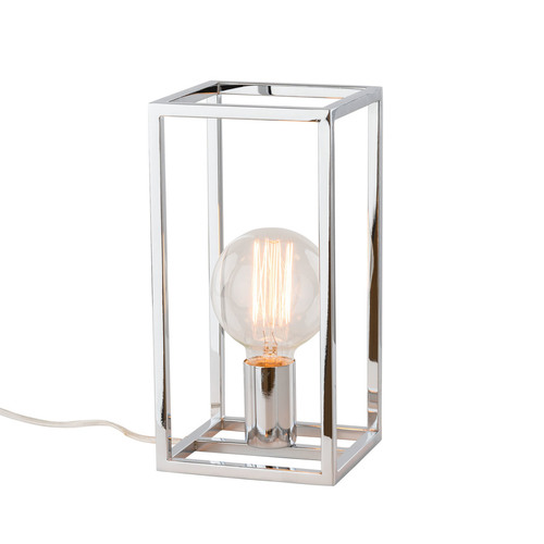 Verifica Lampă de birou Italux Sigalo E27 crom metalic 28 cm MT-BR4366-T1 CH