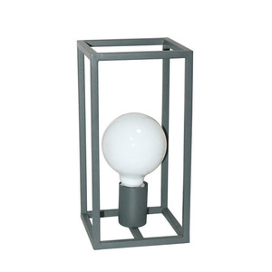 Lampă de birou Italux Sigalo gri E27 MT-BR4366-T1 GR small 0