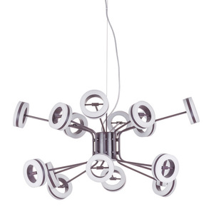 Pendul LED Italux Metis Maro Metalic 76cm AD16002-16A COFFEE small 0