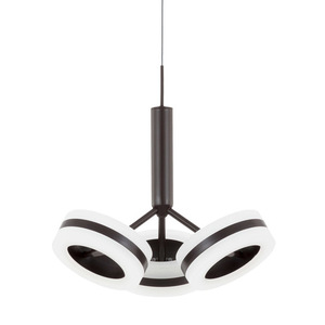 Pendul Italux LED maro 14.4W 3000K AD16002-3A COFFEE small 0