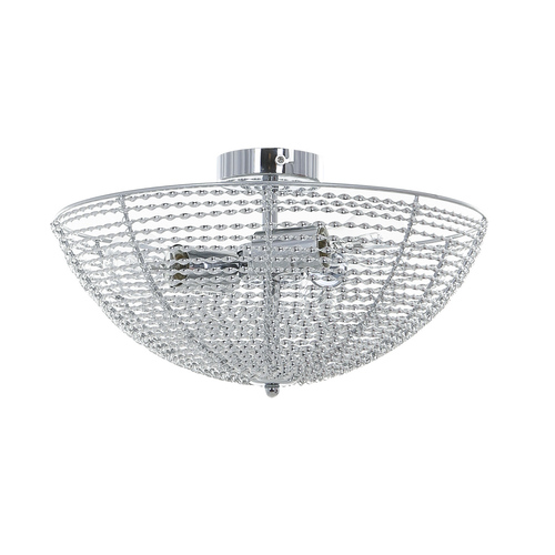 Verifica Plafonieră Italux Formo 3xE27 crom Ø40 cm MX12068-3A