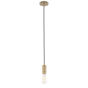 Pendul Italux antichizat maro aluminiu E27 dimmabil DS-M-038 ANTIQUE BRASS small 1