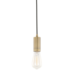 Pendul Italux antichizat maro aluminiu E27 dimmabil DS-M-038 ANTIQUE BRASS small 0