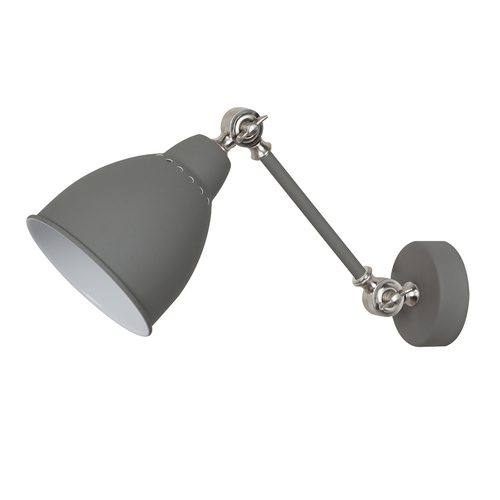 Verifica Lampă de perete Italux Sonny gri E27 52 cm oțel MB-HN5010-1-GR