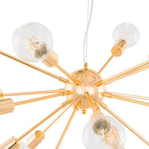Pendul Italux Golden Theo 18xE27 auriu oțel, D64 cm, AD20000-18 small 3