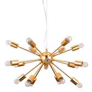 Pendul Italux Golden Theo 18xE27 auriu oțel, D64 cm, AD20000-18 small 0