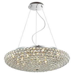 Lampă suspendată Italux Santo cristal crom 12xG9 Ø65 cm MA04995CA-012 small 1