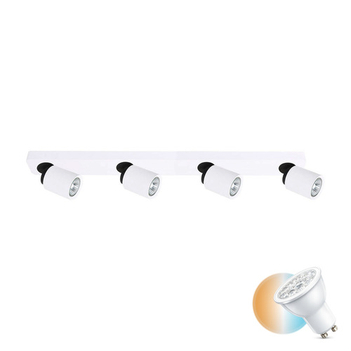 Verifica Spoturi Italux Lucien 4xGU10 alb sablat FH31314A11