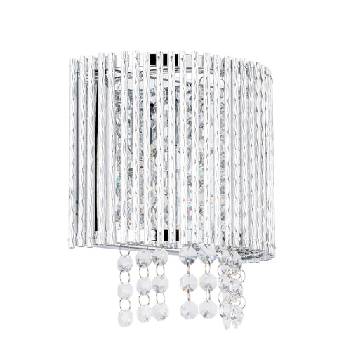 Verifica Lampă de perete Italux Anabella G9 argintie transparentă W0207-01D-F4QL