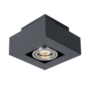Lampă de suprafață Italux Casemiro GU10 negru aluminiu IT8002S1-BK/AL small 1