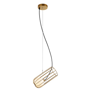 Lampă suspendată Italux Coco G9 aurie, sticlă, MDM-3941/1 GD small 1