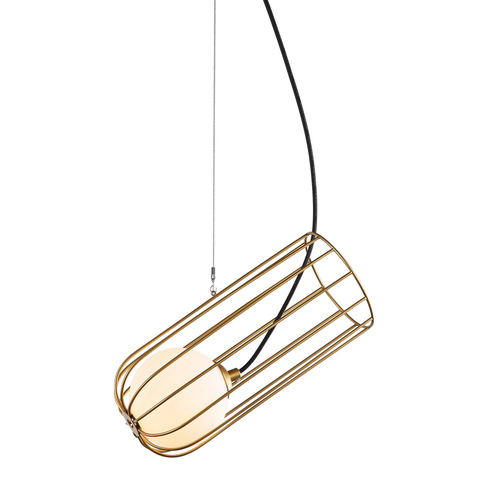Verifica Lampă suspendată Italux Coco G9 aurie, sticlă, MDM-3941/1 GD