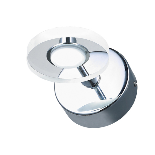 Verifica Aplica perete Italux Harmony LED crom 3W 3000K IP21 MB1225/1