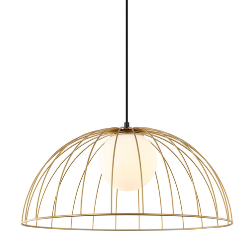 Verifica Lampă suspendată Italux Louis aurie E27 50 cm MDM-3761/1L GD