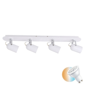Spoturi Italux Lumen GU10 4x alb sablat metalic FH31144-AJ13 small 0