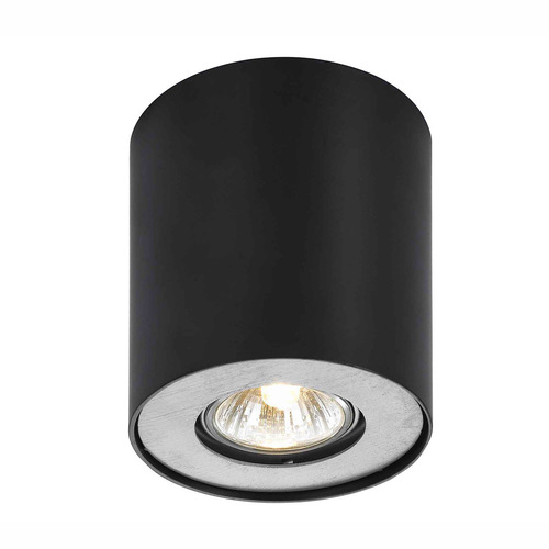 Verifica Lampă de suprafață Italux Shannon GU10 negru sablat FH31431B-BL