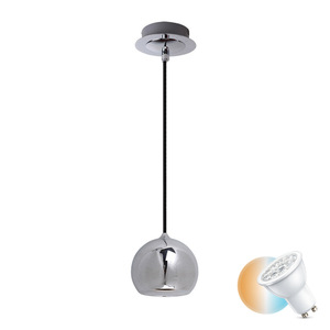 Pendul Italux James CH GU10 crom metalic Ø12 cm FH5951-BCB-120 small 0