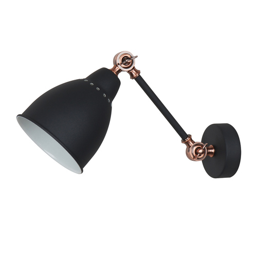 Verifica Lampă de perete Italux Sonny grafit E27 MB-HN5010-1-B