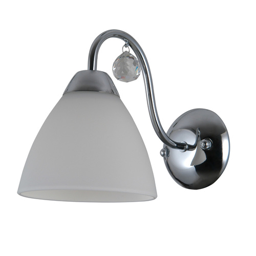Verifica Lampă de perete Italux Lugano E27 alb crom WL-5643-1