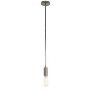 Lampă suspendată Italux neagră aluminiu E27 DS-M-038 MATT BLACK small 1