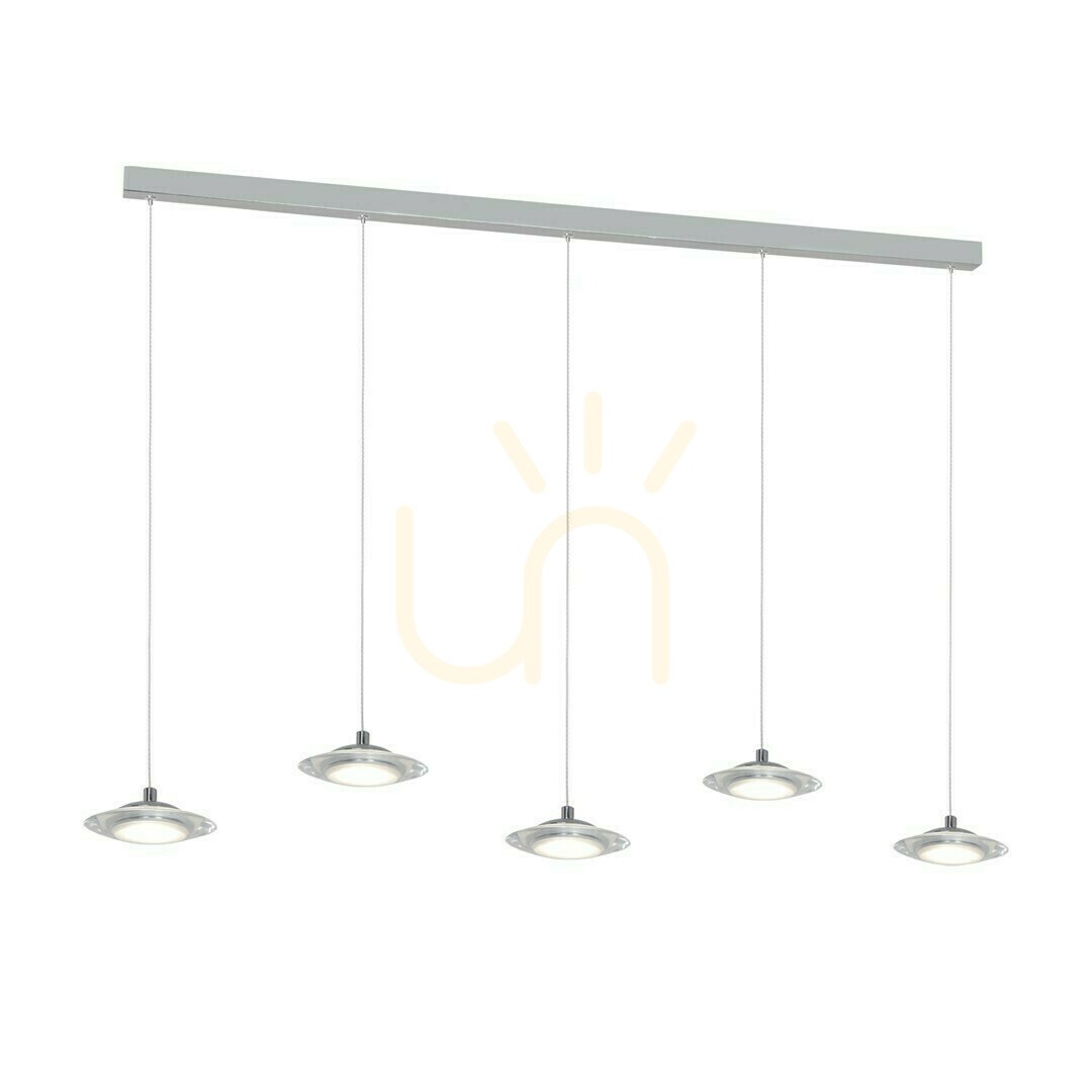 Lampă suspendată crom Ellipse 25 W Led