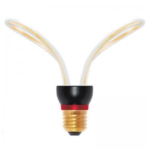 Bec LED Art Butterfly decorativ, 12W, E27 small 0